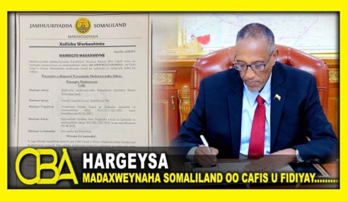 Madaxweynaha Somaliland oo cafis u fidiyay maxaabiis