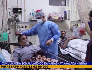 Xukuumadda Somaliland ayaa walaac ka muujisay mawjadaha cusub ee kiisaska COVID-19 ee Hindiya