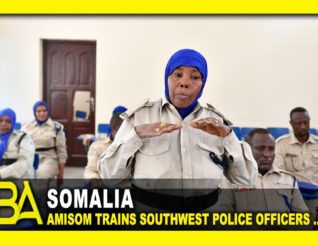 AMISOM trains Southwest police officers in community policing to fight crime