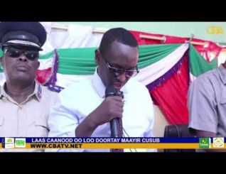 Degmada Laas caanood oo loo doortay mayir cusub