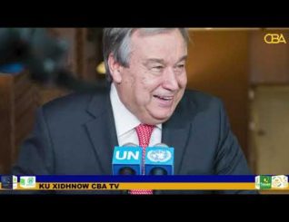 Madaxweyne Farmaajo Oo Hambalyo U Diray Xogyaha Guud Ee Qaramada Midoobay Oo Dib Loo Doortay.