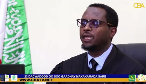 Maxkamadda sare ee Somaliland oo ka garnaqaysa 23 dacwadood.