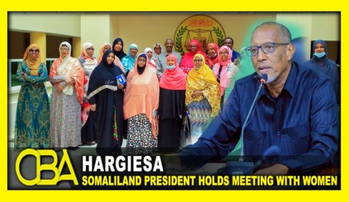 Somaliland president holds meeting with women who contested in the last elections