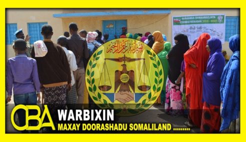 Warbixin:- Celcelis Ahaan Somaliland Saddexdii Sannoba Waxa Ka Qabsoonta Hal Doorasho