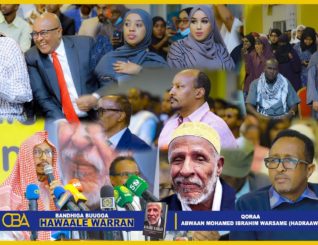 Bandhiga buugga Hawaale Warran oo laga qoray Maxamed Warsame Hadraawi