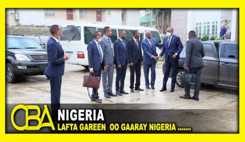 Madaxweynaha Koonfur Galbeed lafta gareen  Oo Gaaray Nigeria Iyo Ujeedka Safarkiisa