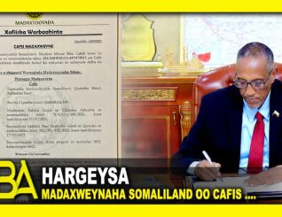 Madaxweynaha Somaliland Oo Cafis U Fidiyay 279 Maxbuus