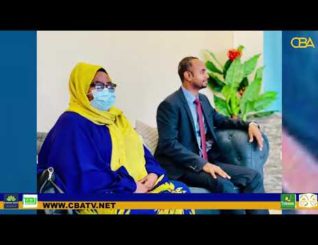 Wafti Uu Hogaaminayo Gudoomiyha golah shacabka Oo lagu soo Dhaweeyay muqdisho.