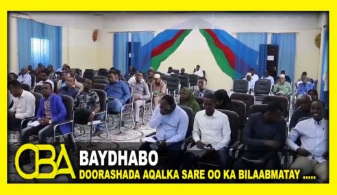 Doorashada Aqalka Sare Oo Maanta Ka Dhacayso Magaalada Baydhabo Iyo Amniga Magaalada Oo La Adkeeyay