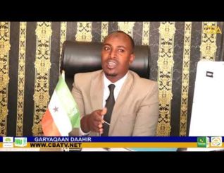 “Madaxweynaha Somaliland sharci jabin ayuu samayey” Garyaqaan Daahir.