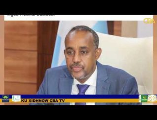 RW Rooble oo u hambalyay Hogaanka Cusub Gudiga Dorashada Gobolada Waqooyi Maanta Ku Doorteen Xamar.