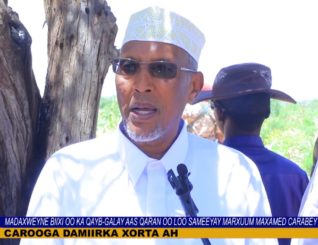 Madaxweyne Biixi Oo Ka Qeyb-galay Aas Qaran Hargeysa Loogu Sameeyey Marxuum Maxamed Cabdi Arabey.