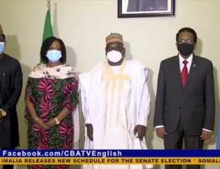 Somalia president Receives credentials from new Ambassadors of Nigeria & Indonesia