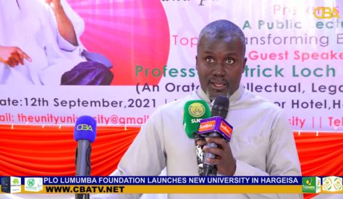 Somaliland: PLO Lumumba Foundation launches New University in Hargeisa