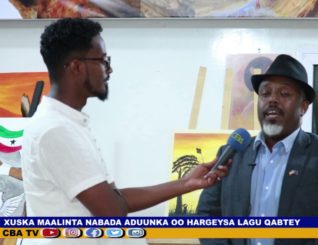 Xuska maalinta Nabada Aduunka oo Hargeysa lagu qabtey iyo farshaxan Lagu soo bandhigey.