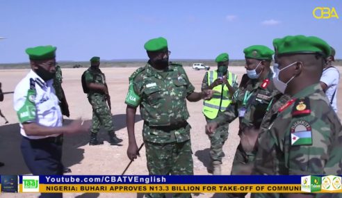 AMISOM delegates visit Galmudug State to assess election security preparedness