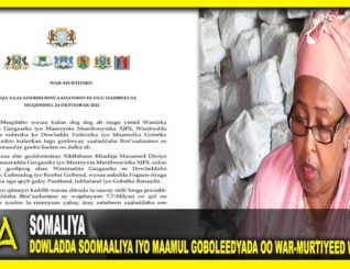 DFS iyo Maamul Goboleedyada oo War-murtiyeed wadajir ah ka soo saaray Abaarta ku dhifatay Somalia.
