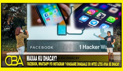 Maxaa ku dhacay Facebook, WhatsApp iyo Instagram ? Khasaare dhaqaale oo intee le’eg ayaa se dhacay ?