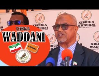 Shirwaynihii Xisbiga Waddani oo Dib u Dhacay Muod 14 Cisho ah