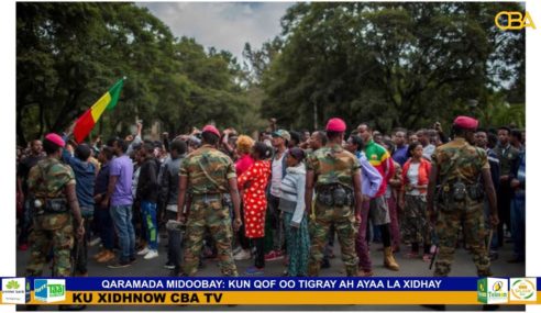 Itoobiya: Kun qof oo Tigray ah ayaa lagu xidhay labadii todobaad ee ugu dambeeyay.