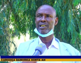 “Madaxweyne Fuli Balan-qaadkii Shacabka Gobolka Saraar” Gudoomiye Kuxigeenka Cusub Gobolka Saraar.