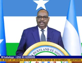 Puntland State leader says he is ready for non-military, peaceful solutions to conflict in Bosaso