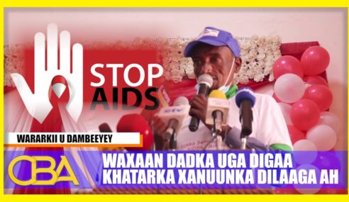 16 Sanno ayaan la noolahay Xanuunkan HIV-AIDS ka, Hadda waxaan u badheedhay.