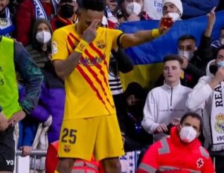 Aubameyang Oo Afar Rikoor Ku Sameeyay Xasuuqii Barcelona Ee Real Madrid , Taariikhda Ayuu Isku Qoray.