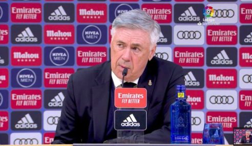 WAR CAD: Carlo Ancelotti Oo Farta Ku Fiiqay Shaqsiga Ka Masuulka Ah Guuldarradii Cuslayd Ee Kooxdiisa Ku Gaadhay EL-Clasico.