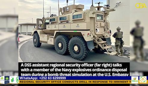 Djibouti: U.S. Embassy Regional Security Office Conducts Drill in response to imminent threat.