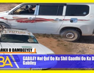GABILEY Hal Qof Oo Ku Shil Gaadhi Oo Ka Dhacay Gabiley
