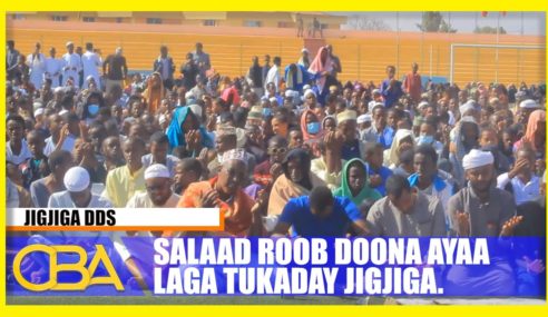 Jigjiga oo si balaadhan looga tukaday salaad roob doona.