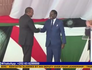 Kenyatta slammed by his deputy over poor leadership.