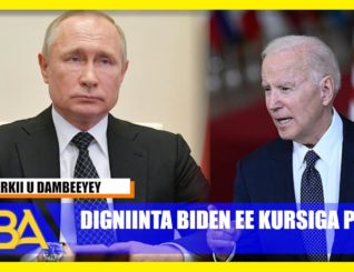 Madaxweynaha Maraykanka: “Putin sii hayn maayo xukunka Ruushka.