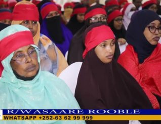 R/wasaare Rooble oo sheegay in fariin hanjabaad ah loo soo diray