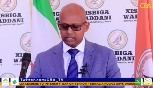 Somaliland: WADDANI party’s secretary general balmes Hargeisa water agency over mismanagement.