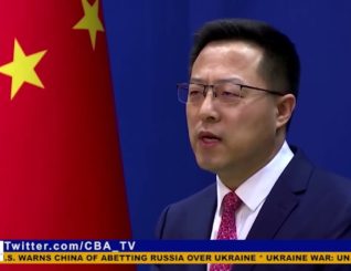 U.S. warns China of abetting Russia over Ukraine.