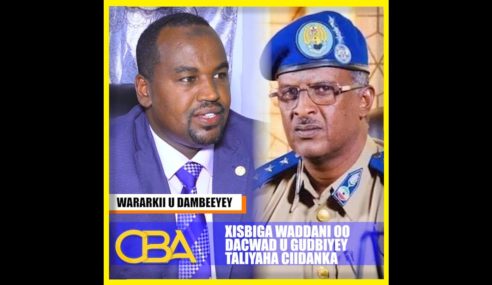 Xisbiga Waddani Oo Dacwad U Gudbiyay Taliyaha Guud Ee Ciidanka Booliska Somaliland!!