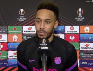 Aubameyang Oo Qiimeeyay Fursadaha Kooxdiisa Ee Ku Guulaysiga Europa League Xilli Ciyaareedkan.