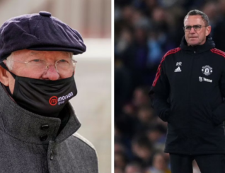 Ralf Rangnick & Sir Alex Ferguson Oo Isku Khilaafsan Tababaraha Cusub Ee Man United.