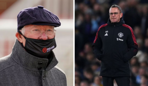 Ralf Rangnick & Sir Alex Ferguson Oo Isku Khilaafsan Tababaraha Cusub Ee Man United.