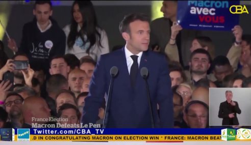 African leaders join world in congratulating Macron on election win