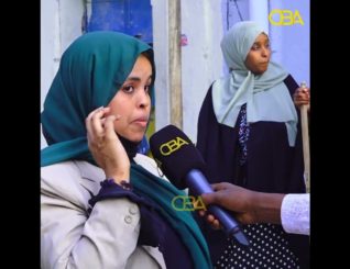 Ardayda Jamacada Hargeysa oo Ka Qayb Qaadanaysa Gurmadka Dabka Waxyeeleeyey Suuqa Hargeysa.