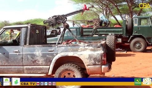 Ciidamada Daraawishta Maamulka Galmudug Ayaa Hawlgal Ku burburiyay Gaari Qarax Siday.