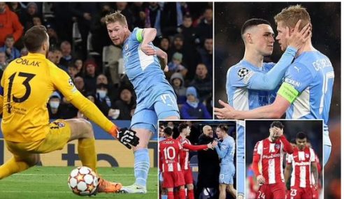 Xiddigii Mucjisada Ku Sameeyey Labada Daqiiqadood, Ceebtii Soo Gaadhay Garoonka & Qiimaynta Ciyaartoyda Kulankii Man City Ku Garaacday Atletico Madrid