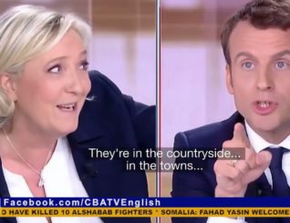 French President challenged on his Africa’s policies during presidential debate