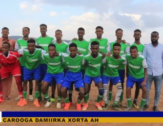 Kooxda Gaashaan ee degmada Shiikh ayaa macasalaamaysay Koobka Ramadaan ee degmada.