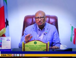 “Lacagtii somaliland lahayd ayay Somaliya dib ugu soo celisay”Gudoomiye Faysal Cali Waraabe