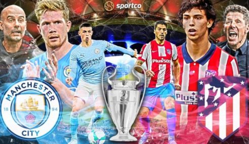 HORDHAC: Man City v Atletico Madrid – Guardiola Oo Taariikh Madaw Ku Leh Simeone, Xiddigaha Kala Maqan & Xogta Kulanka