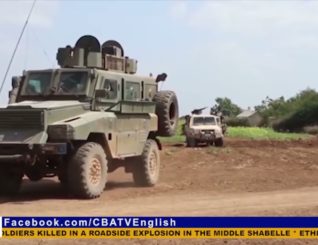 Somalia: at least 10 Somali soldiers killed in a roadside explosion in the middle shabelle